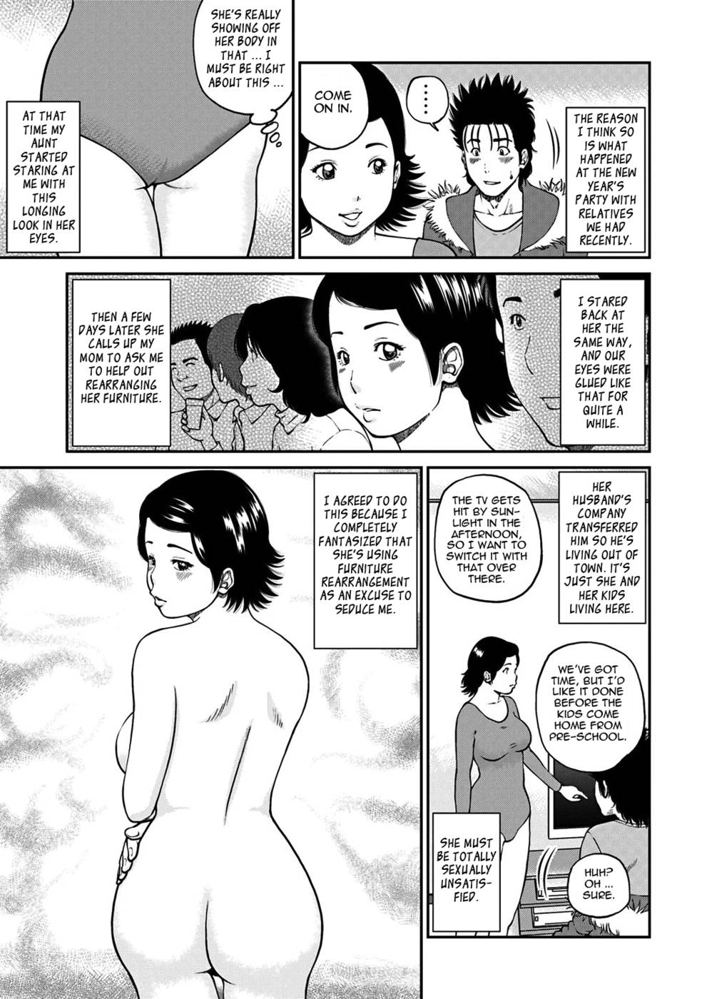 Hentai Manga Comic-33 Year Old Unsatisfied Wife-Chapter 8-The Temptations Of An Aunt-3